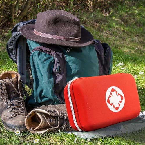 Car First Aid Kits 275Pcs Survival Gear Home Travel Size Small Emergency Kit Tactical Hiking EVA Camping Essentials Backpa...