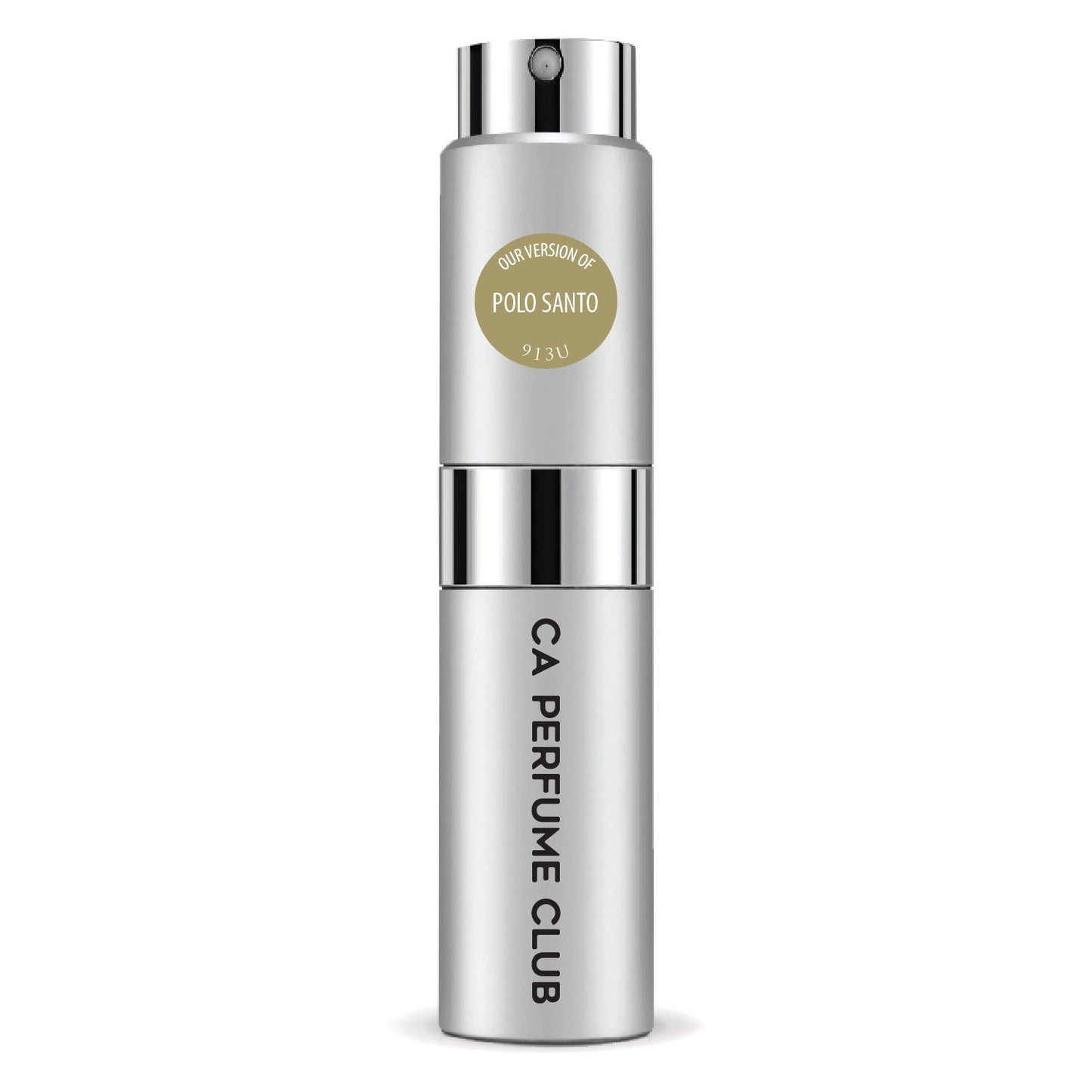 CA Perfume Originals Polo Santo for Women and Men Woody Scent Long Lasting Unisex Fragrance Eau De Parfum Travel Size Refillable Atomizer Spray 0.27 Fl Oz 8ml