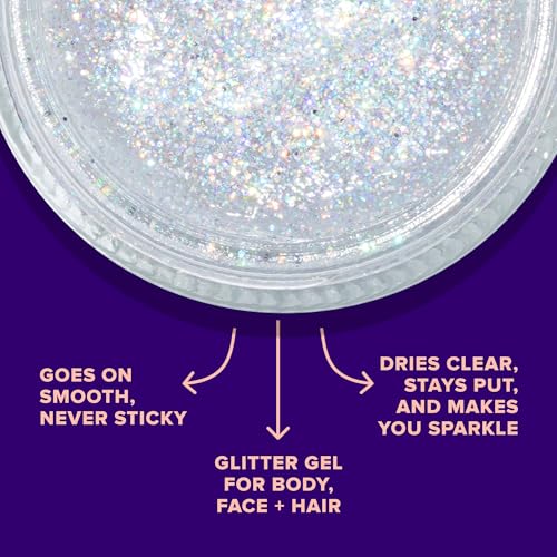 UNICORN SNOT Holographic Face Glitter & Body Glitter Gel | Holiday Glitter Makeup: Stocking Stuffers & Christmas Gift | Ha...