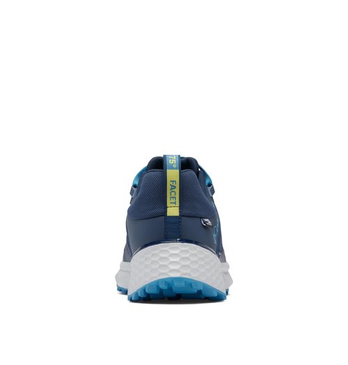 Columbia Mens Facet 75 Outdry Waterproof Hiking Shoe, Collegiate Navy/Mineral Blue, 15