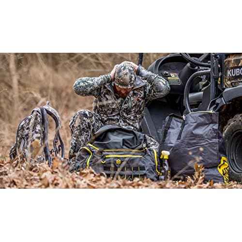 Hunters Specialties Scent-A-Way Scent-Safe 45L Duffel Bag with Zipper Pockets - Hunting Scent Proof Bag for Hunting Accessories & Equipment, 22" x 12" x 10"