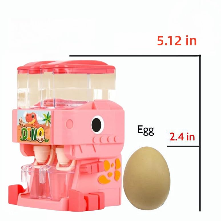 RMISODO Mini Water Dispenser for Kids Adorable Dinosaur Water Machine, Double Water Outlet Drinking Water Fountains Toys f...