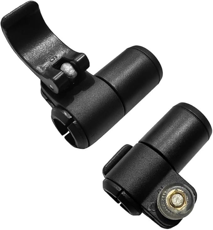 SquEqu 2 Pack Hiking Pole External Lock Parts Trekking Poles Replacement Quick Release External Flip Locks for Outdoor Cli...