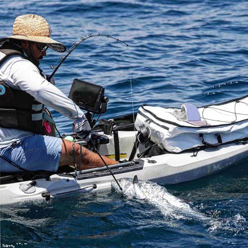Buffalo Gear Kayak Fishing Cooler,36in Portable Kayak Cooler for Caught Fish,Leak Proof Kayak Fishing Kill Bags with Shoul...