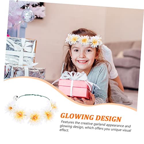 PACKOVE Led Glowing Headband for Women Accessories Fits for Festivals and Celebrations Effect for Fun