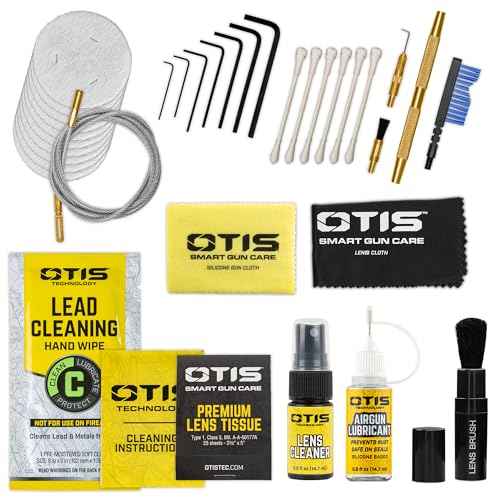 Otis Airgun Maintenance & Cleaning Kit, Comprehensive Cleaning Tools, Silicone Lubricant, Hex L-Wrench, Portable Case (FG-AG-MNT)