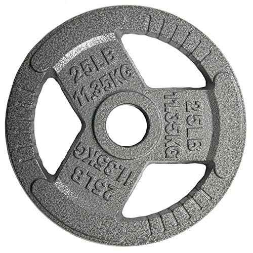 F?itvids Cast Iron 2-Inch Olympic Weight Plate Sets for Strength Training & Weightlifting, 70? LBS or 120 LBS Sets
