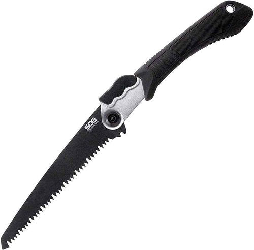 SOG FastHawk- Lighter, Faster, Agile Throwing Hatchet, Versatile Survival Tactical Axe & Folding Saw - Wood Saw, Hand Saw, Pruning Saw and Camping Saw