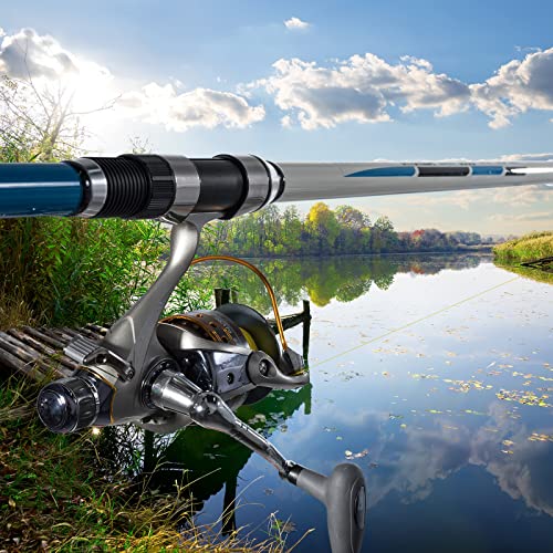 Yoshikawa Baitfeeder Spinning Reel Fishing 5.5:1 11 High Power Stainless Ball Bearings 30Lb Drag Right Left Hand Saltwater...