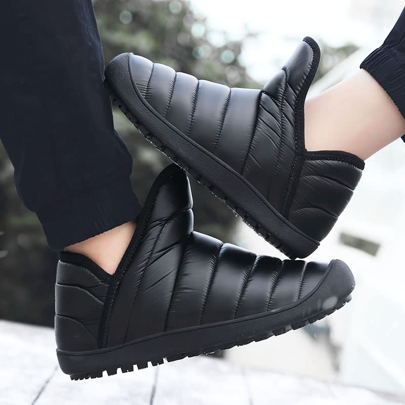 Womens Mens Barefoot Boots Shoes Winter Snow Warm Boots Zero Drop Sole