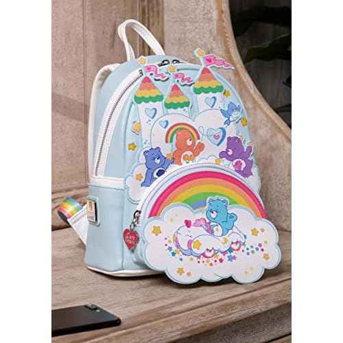 Loungefly Care Bears CareALot Castle Mini Backpack Multi