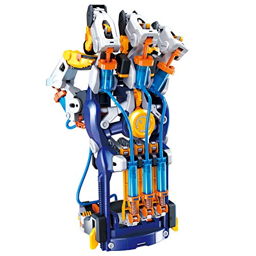 Thames & Kosmos Mega Cyborg Hand STEM Experiment Kit | Build Your Own GIANT Hydraulic Amazing Gripping Capabilities Adjust...