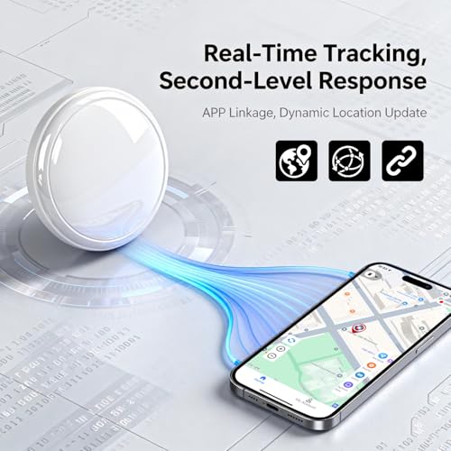 Mini GPS Tracker for Vehicles, Cars, Kids, Pets & Personal Items | Real-Time Tracking | No Monthly Fee or Subscription | M...