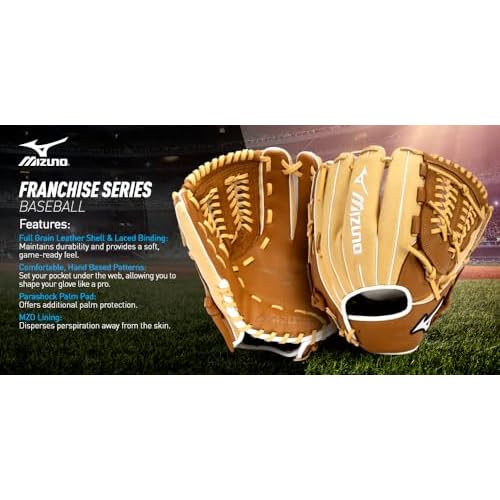 Mizuno GFN1200B4 Franchise Series Pitcher/Outfield Baseball Glove 12"