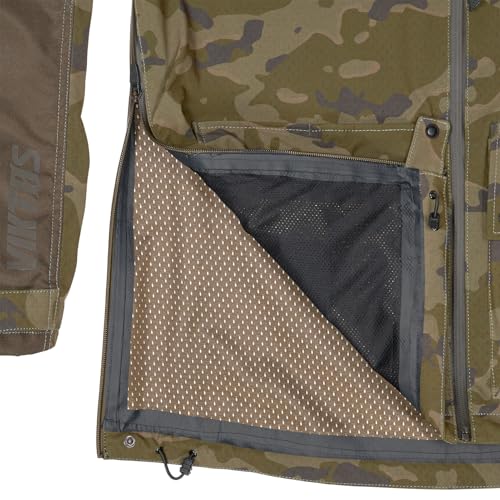 VIKTOS Men's Range Trainer XD Waterproof Breathable Reinforced Hooded Outdoor Tactical Shell Jacket, DWR Finish, Gear Pockets