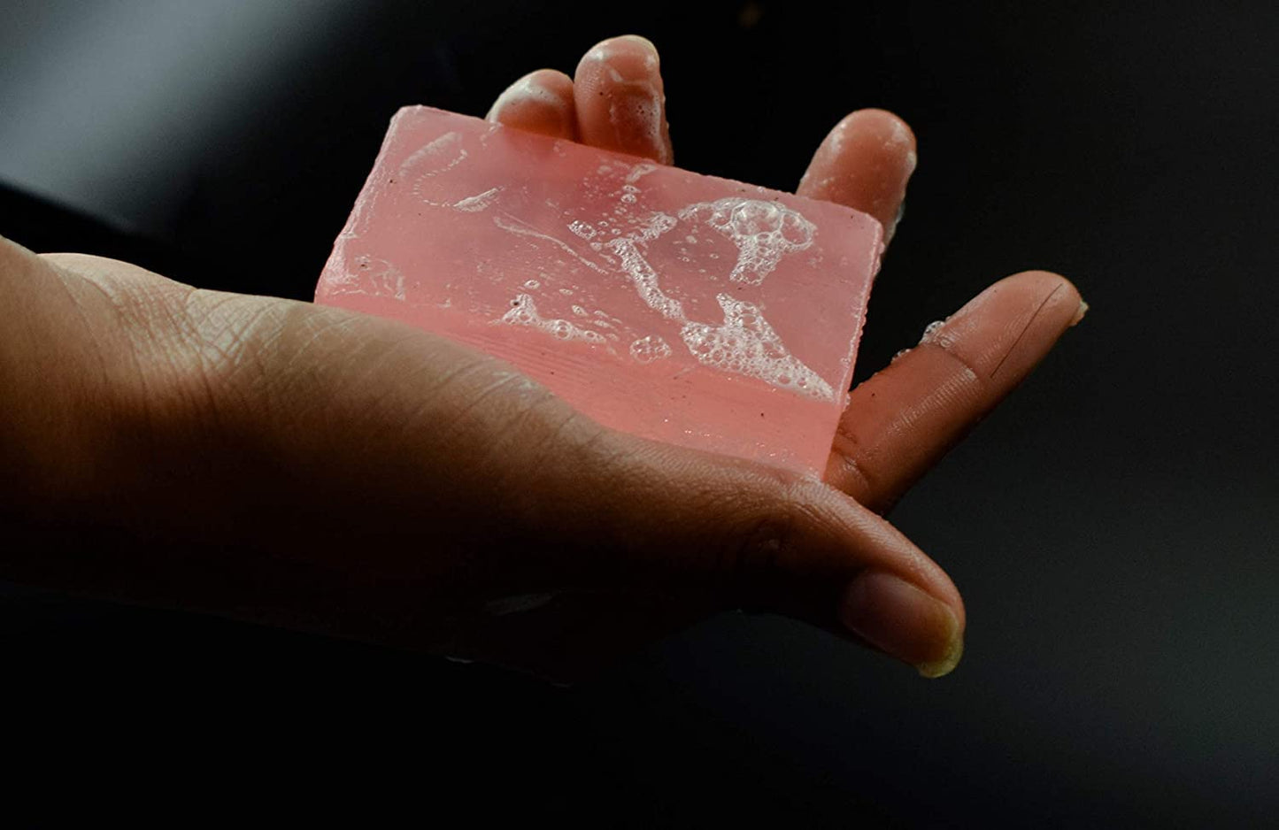 SVATV Handcrafted Soap With Natural, Soothing Herbs Of LAVENDER & GREEN TEA For Men And Women - Exfoliating Bar, Traditional Ayu