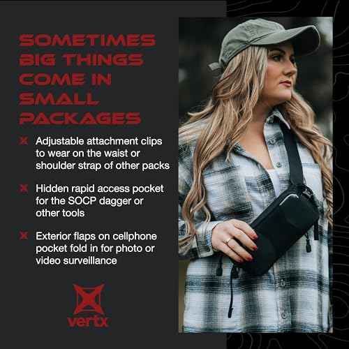 Vertx S.O.C.P. Sling Pack, Tactical Crossbody Bag for Men and Women, EDC, Travel, Work