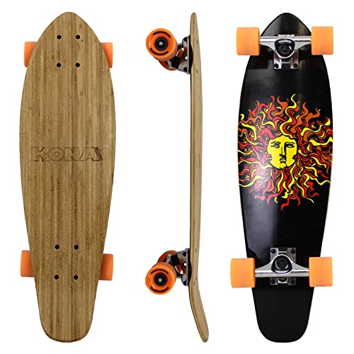 KONA SURF CO. Original Sun Series Cruiser Complete Skateboard Great Board