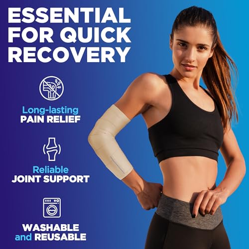 High-Performance Elastic Bandage Wrap - 6 Pack (2x2in, 2x3in, 2x4in) - Self-Closing Strong Compression Bandage Wrap for Fe...