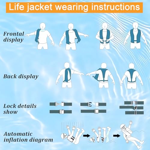 Life Jackets for Men Women - Lightweight &Breathable