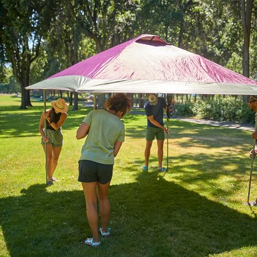 Coleman Oasis Instant Pop-Up Canopy Tent with Side Wall Attachment, Portable Shelter with Easy Setup & Takedown, Wheeled C...