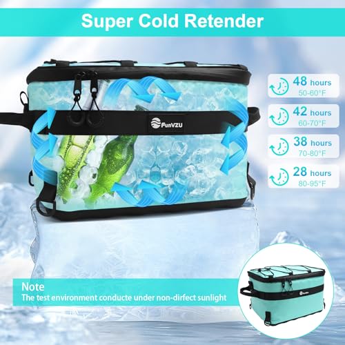 FunVZU Paddle Board Cooler Bag - Waterproof SUP Bag for Stand Up Paddle Board and Kayak - Leakproof Inflatable Storage for...