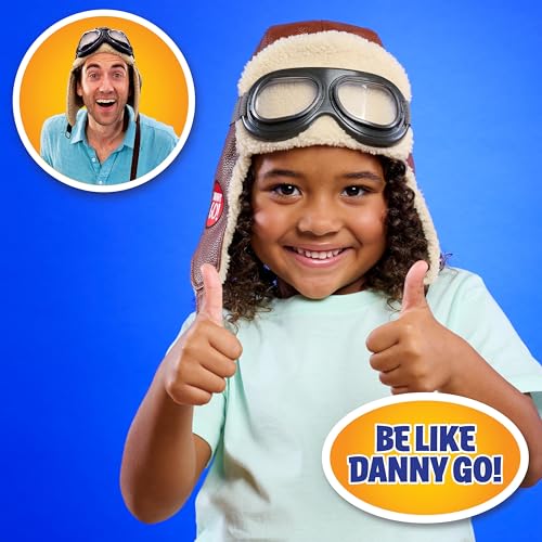 Danny Go! Aviator Hat - Pretend Play Dress-Up Hat for Preschool Kids Inspired Show