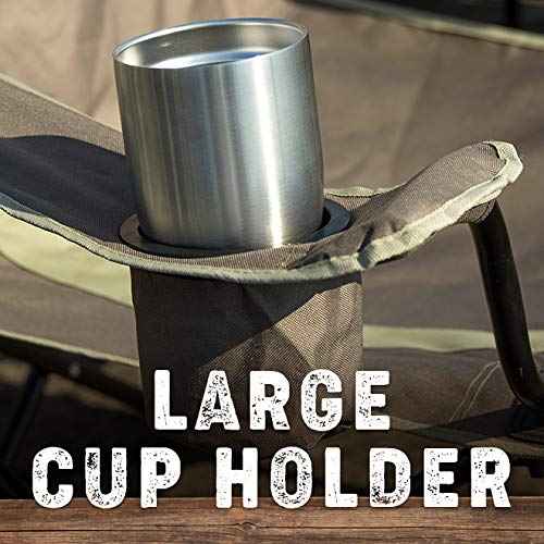 Mossy Oak Heavy Duty Folding Camping Chairs, Lawn Chair