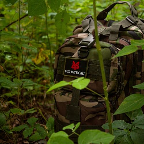 Fox Outdoor Products Medium Transport Pack | 29L Tactical Backpack with Organizer Pockets, MOLLE Webbing & Hydration Sleev...