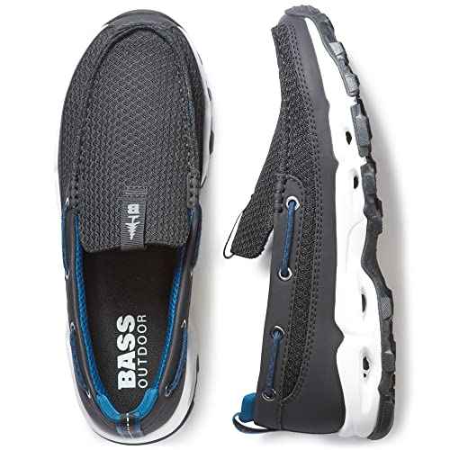 BASS OUTDOOR Men's Water Resistant Aqua Deck Shoe