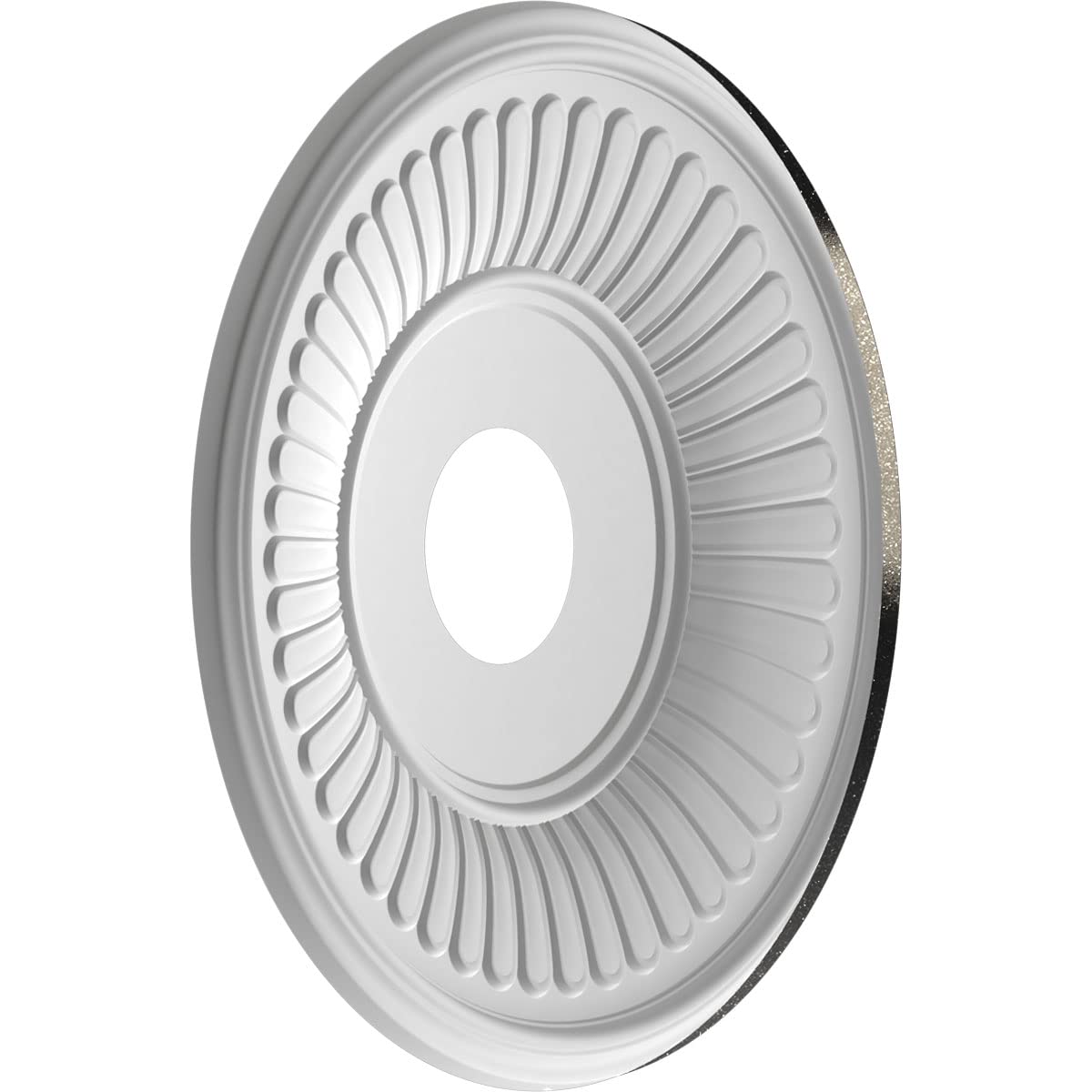 16Od X 3 1/2Id X 1P Berkshire Thermoformed Pvc Ceiling Medallion (Fits Canopies Up To 7), Textured Metallic Galaxy