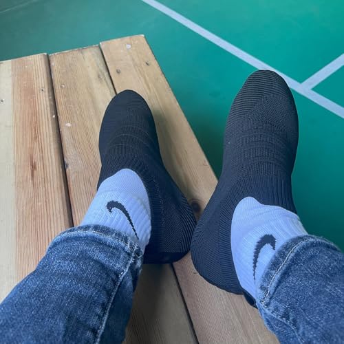 ZhaaDee Womens Mens Slippers with Rubber Sole Ultra-Lightweight House Slipper Socks Around House Shoes Non Slip Indoor&Out...
