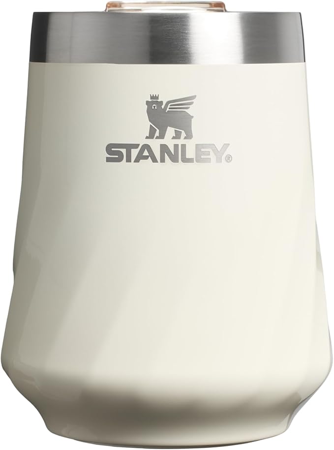 STANLEY The Reserve Textured Wine Tumbler | 11oz | Splash-Proof Lid | Cold Drinks & Cocktail Cup | Insulated Stainless Ste...