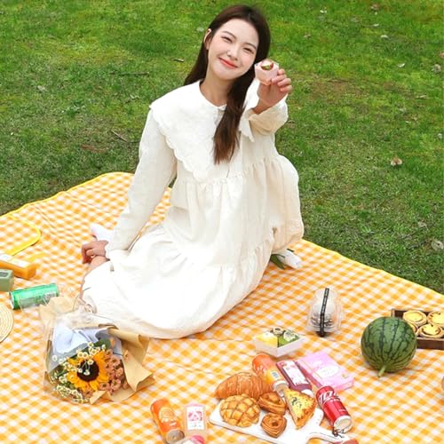 80" x 80" Outdoor Picnic Blanket, Oversized Compact Beach Mat, Extra Large Sandproof Waterproof Mat， Portable and Lightwei...