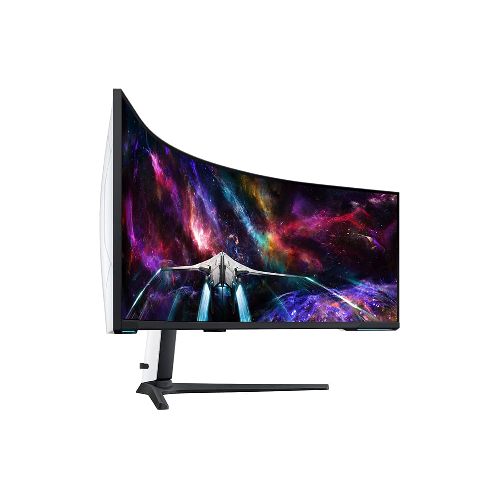 Samsung 57" Odyssey Neo G9 Dual 4K UHD Quantum Mini-LED Curved Gaming Monitor Bundle with Tech Smart USA Elite Suite 18 Standard Editing Software Bundle + 2 Year CPS Enhanced Protection Pack