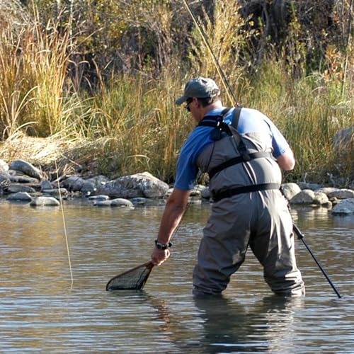 Gear Keeper Fly Fishing Net Retractor - Compatible with Most Nets - Various Mounting Options with QC-II Split Ring Accesso...