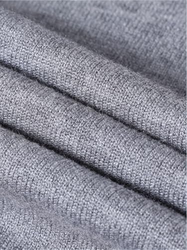 Men's Mock Turtleneck Sweater Slim Fit, Lightweight Thermal Pullover for Business Casual & Daily Wear