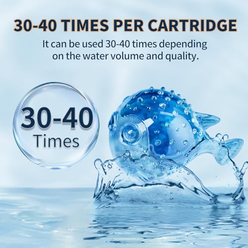 12-Pack Universal Humidifier Cleaning Fish Compatible with Most Humidifiers Replacement Ultrasonic Humidifier Tank Cleaner...