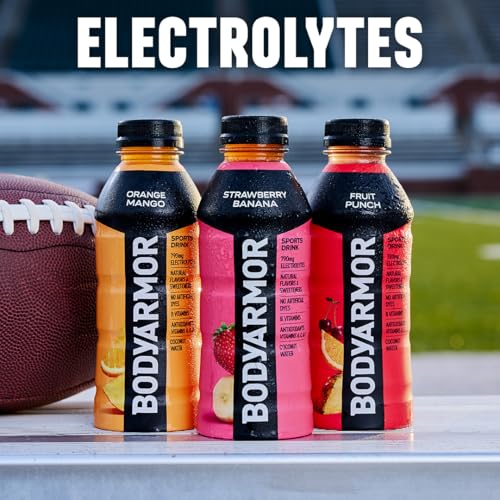 BODYARMOR Sports Drink, Strawberry Grape, Electrolyte Drink Hydration, 16 Fl Oz Bottles (12 Pack), Flavored Coconut Water ...