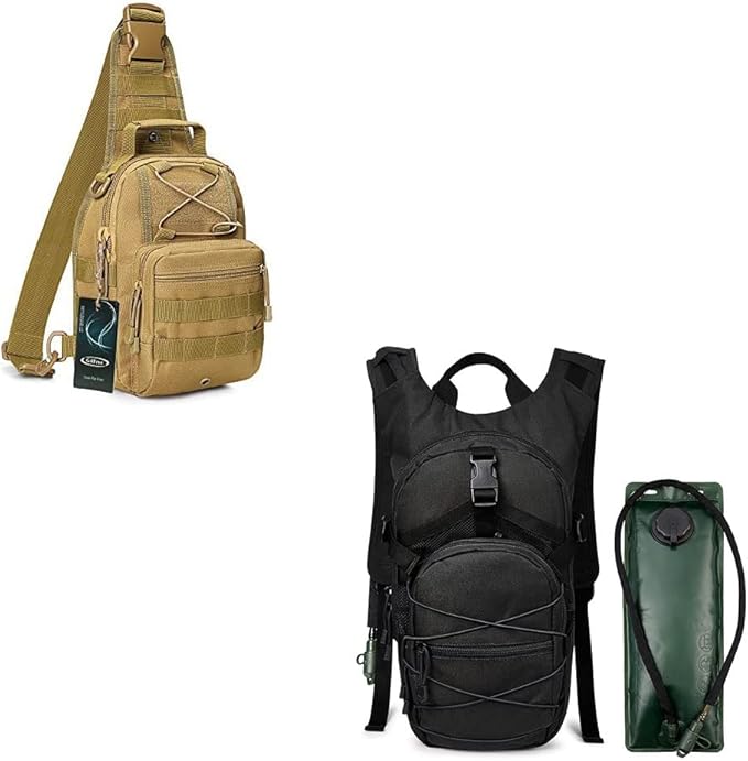 G4Free Outdoor Tactical Backpack with G4Free Hydration Pack