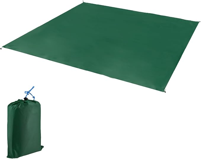 JEELAD Tent Footprint Camping Tarp Picnic Mat Waterproof Tent Floor Saver Ultralight Ground Sheet Mat for Hiking, Backpack...