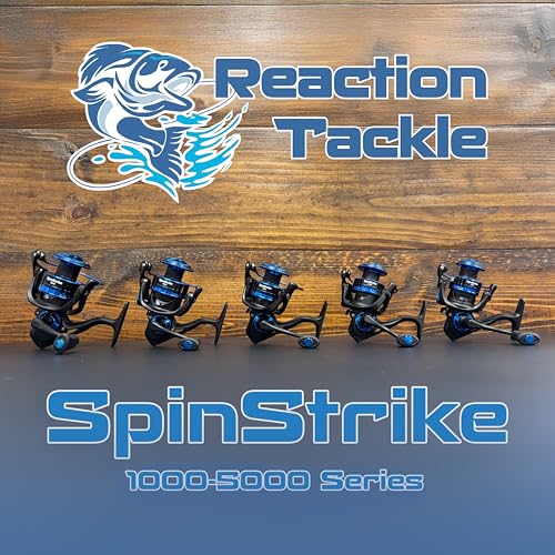 Reaction Tackle High-Performance Fishing Reels – Spinning Reel Series, Lightweight & Durable, with Smooth Drag System
