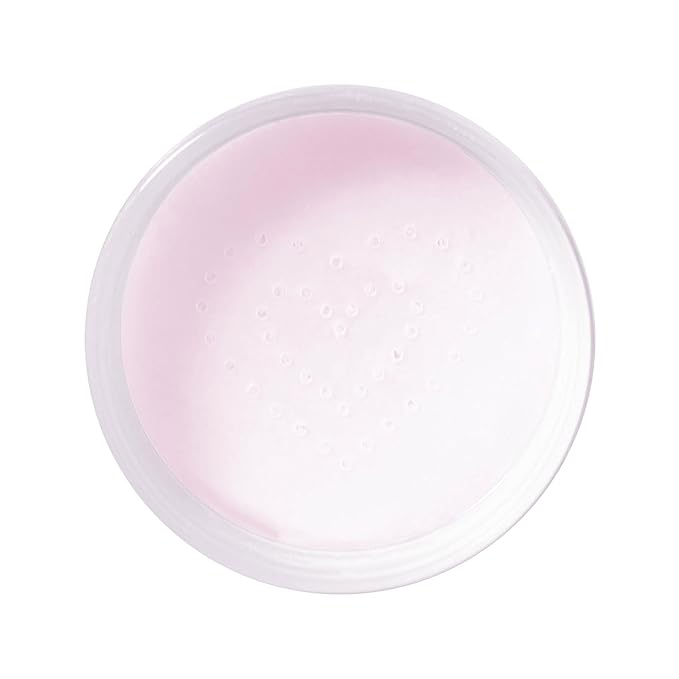 KimChiChic Beauty Puff Puff Pass Set and Bake Setting Powder for Makeup, Extra Fluffy Loose Face Powder Poof, Soft Natural Face Makeup for Uneven Skin Tone, 09 Pink