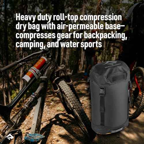 Sea to Summit eVac Heavy Duty Compression Dry Bag, Waterproof Dry Storage, 20 Liter