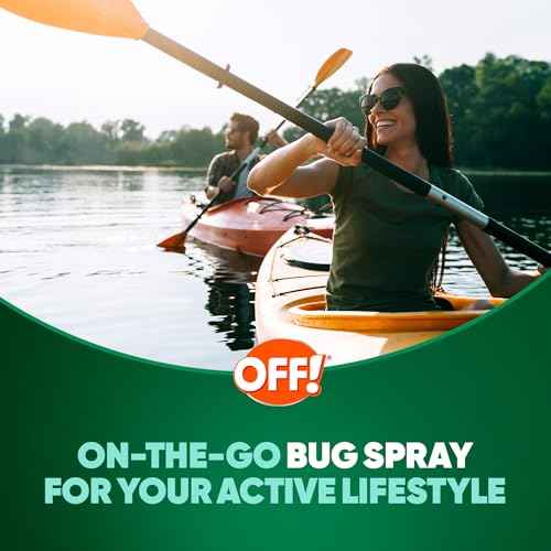OFF! Deep Woods Insect Repellent Aerosol, Bug Spray with Long Lasting Protection from Mosquitoes, 6 oz (Pack of 12)