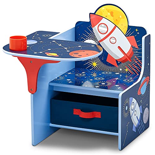 Delta Children Space Adventures Chair Desk with Storage Bin - Ideal for Arts & Crafts, Snack Time, Homeschooling, Homework...