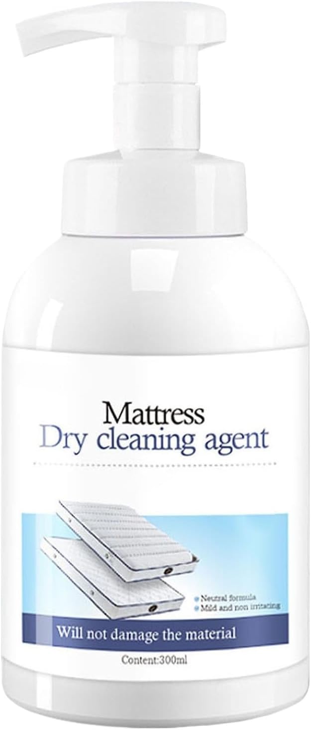 Mattress Stain Remover, Quick-Drying Sweat Eliminator Liquid 300ml, Couch Cleaner Spray for Pet Urine, Laundry, Clothes, Couch and Home Fabric Area