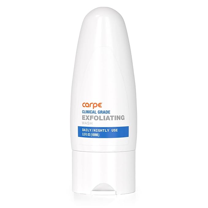 Carpe Exfoliating Underarm Scrub with Odor Protection, Underarm Exfoliator to Improve Deodorant Performance - Energizing Minty Fresh Smell - Armpit Scrub for Women and Men