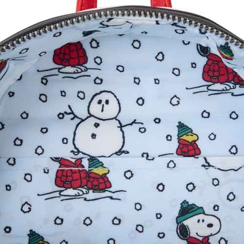 Loungefly Peanuts Holiday Collection Mini Backpack