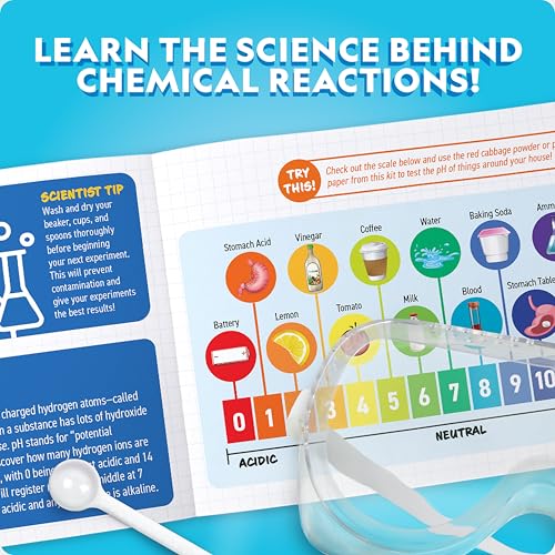 National Geographic Amazing Chemistry Set - Chemistry Kit with 100+ Science Experiments Including Crystal Growing and Reac...